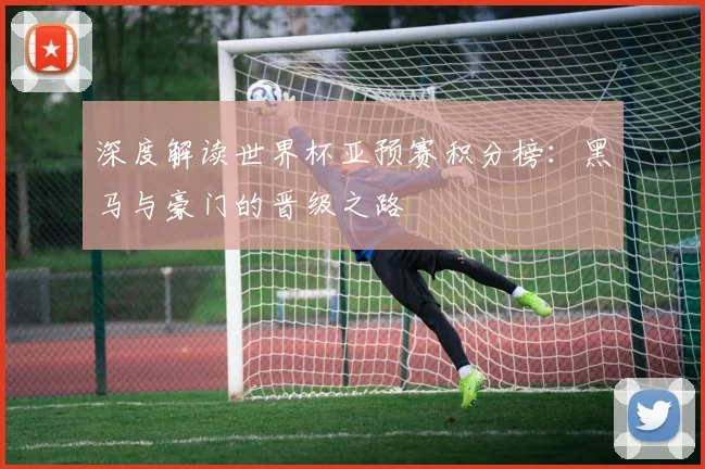 深度解读世界杯亚预赛积分榜：黑马与豪门的晋级之路